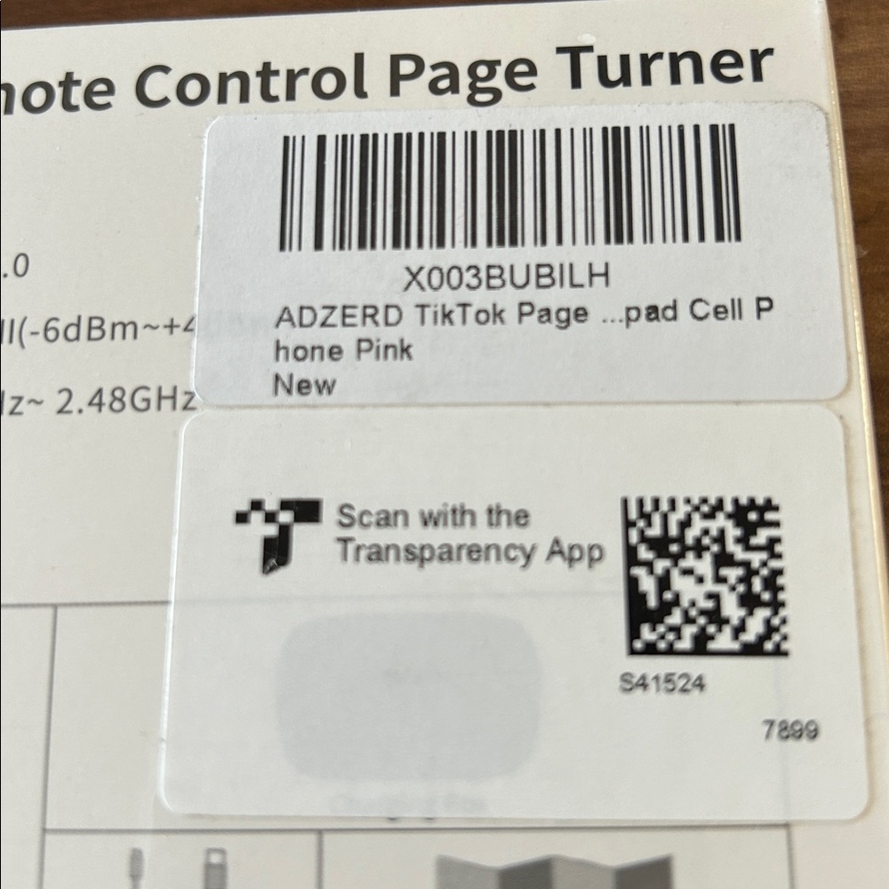 New in Box Remot Control “Page Turner” for electronics. - Picture 3 of 4